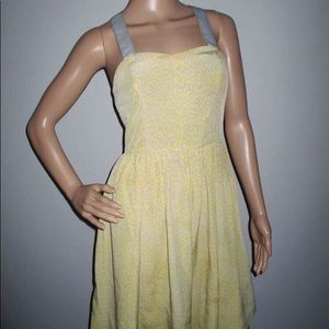 Women’s Yellow Midi Dress